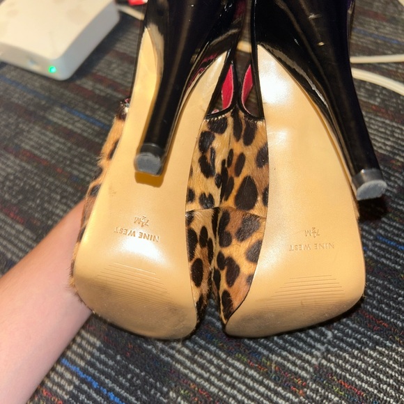 Leopard print heels - Picture 3 of 4